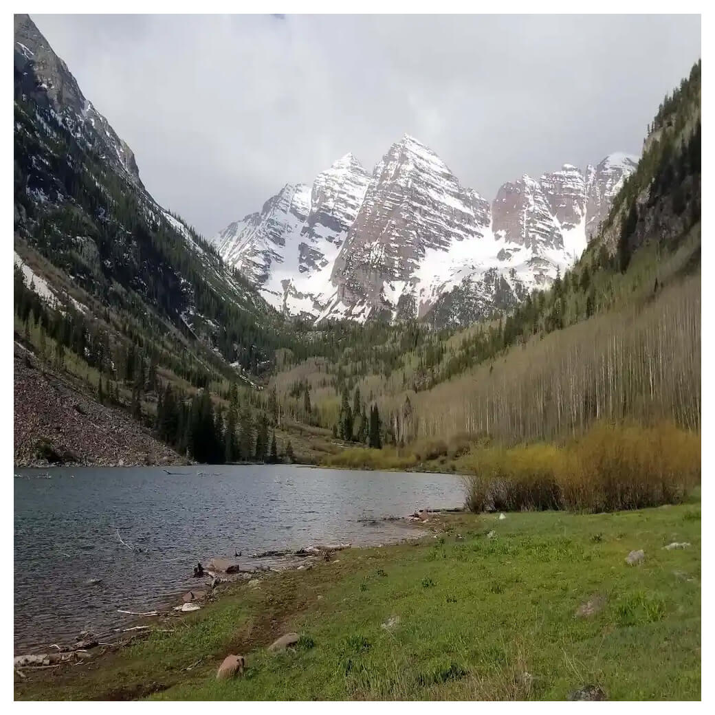 Maroon Bells Colorado | Premium Wooden Jigsaw Puzzle - Image 2
