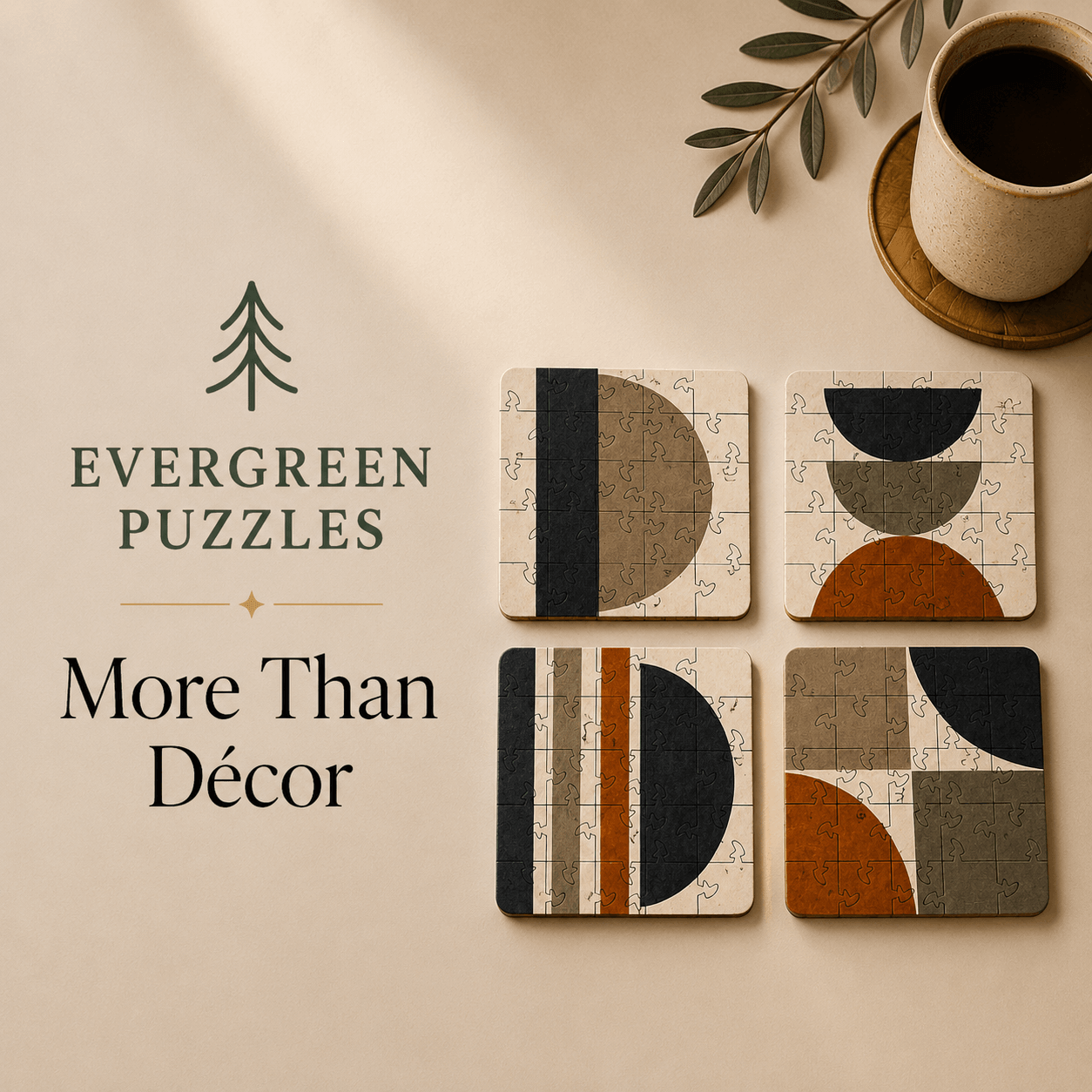 The Rise of Functional DIY Décor: Puzzle Coasters That Double as Art