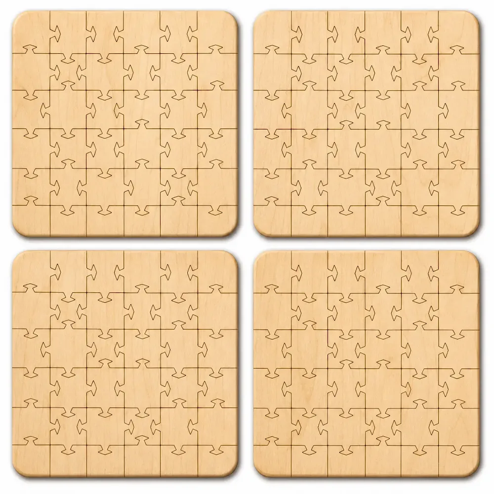 Colorado National Parks Puzzle Coaster Set | Wooden Puzzle Coasters - Image 4