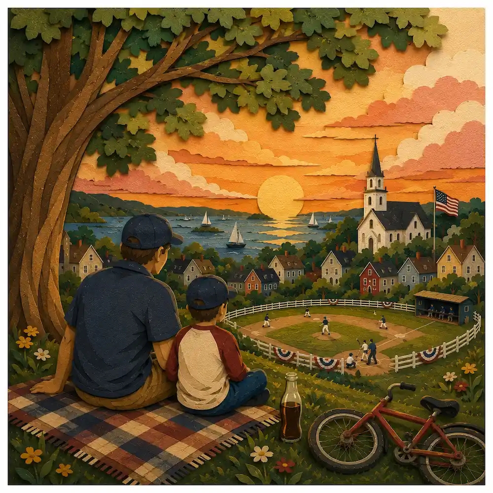 Opening Day Baseball | Premium Wooden Jigsaw Puzzle - Image 4