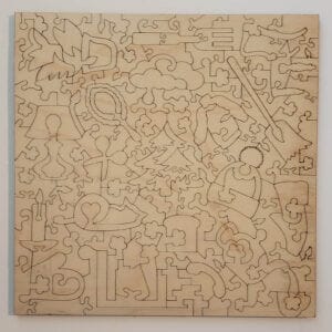 Evergreen Orange Tree Paradise | Premium Wooden Jigsaw Puzzle - Image 4