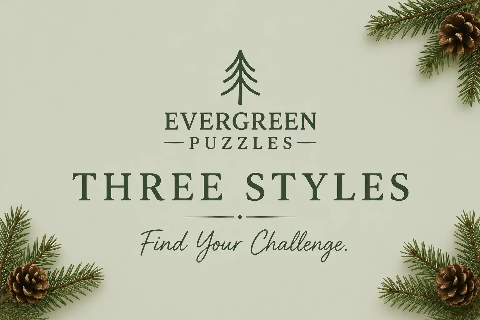 Evergreen Puzzles: There’s A Style For Everyone